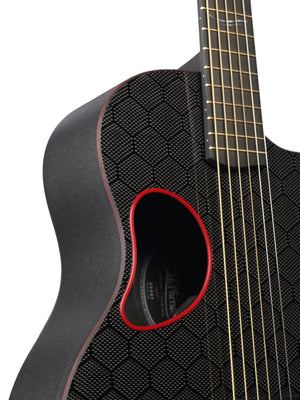 McPherson Carbon Fiber Touring Red Honeycomb Blackout Edition #20097