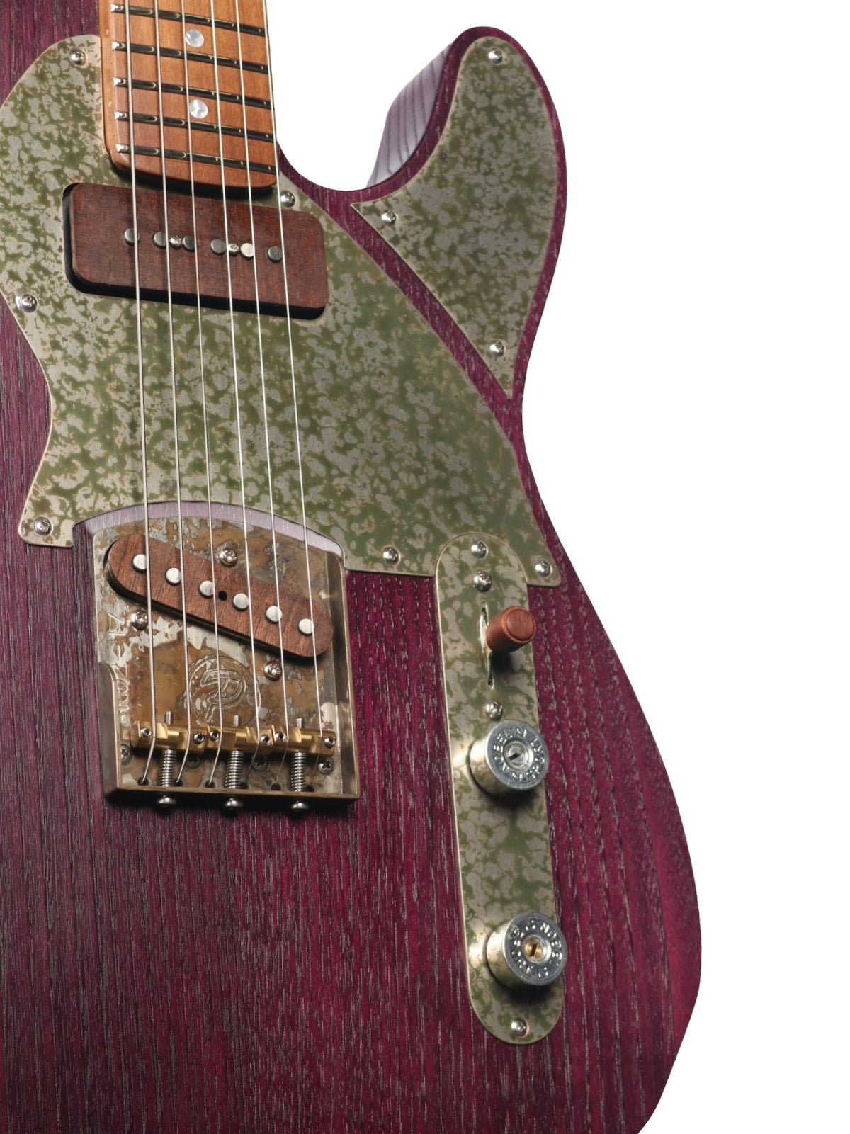 Paoletti Nancy Chianti SP90 with Walnut Pickups #324326