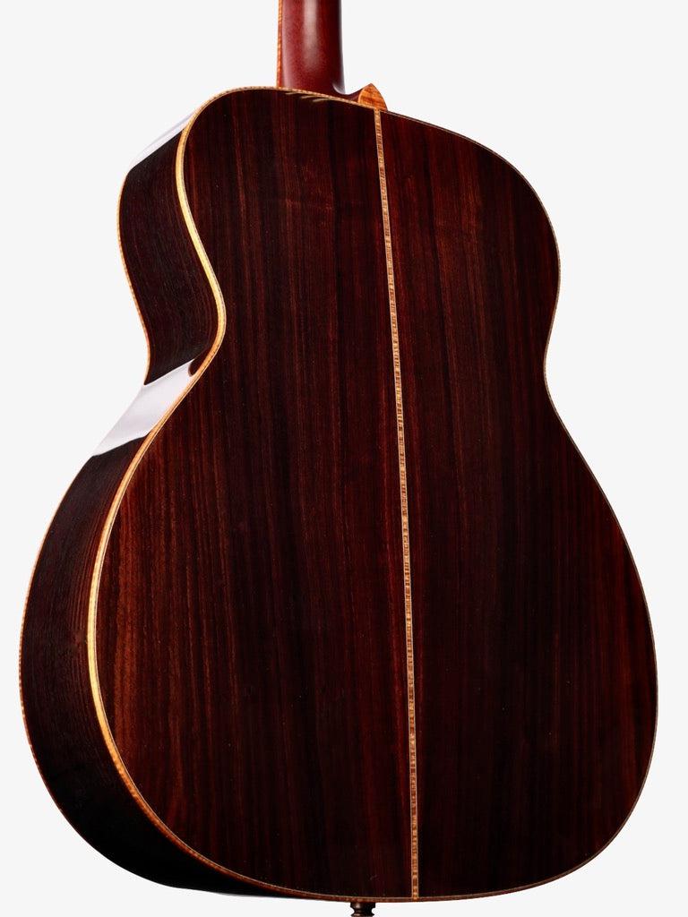 Santa Cruz OM Sunburst Adirondack / Indian Rosewood with Koa Appointments #418 - Santa Cruz Guitar Company - Heartbreaker Guitars
