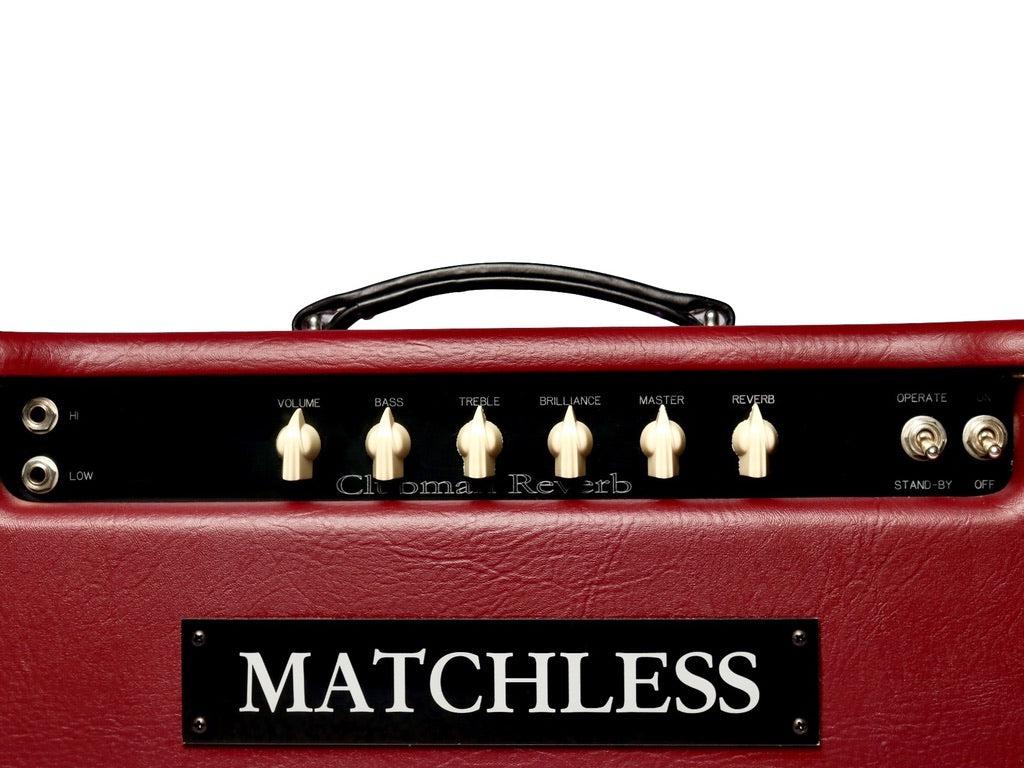 Matchless Clubman 35 Reverb Head DBR / Gold - Matchless Amplifiers - Heartbreaker Guitars