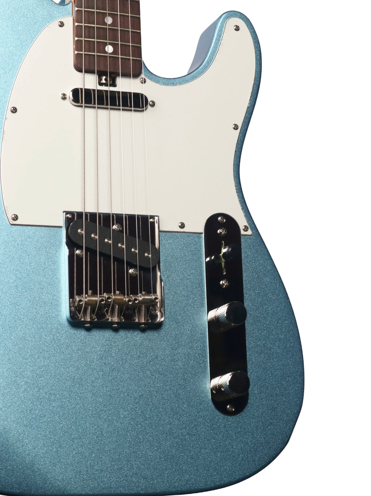 Larrivee Baker-T Classic Standard Neck Ice Blue Metallic #144107