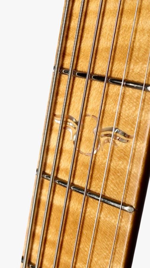 Bacci Leonardo Baritone Rose Gold Dual Output #110BLF00039 - Bacci - Heartbreaker Guitars