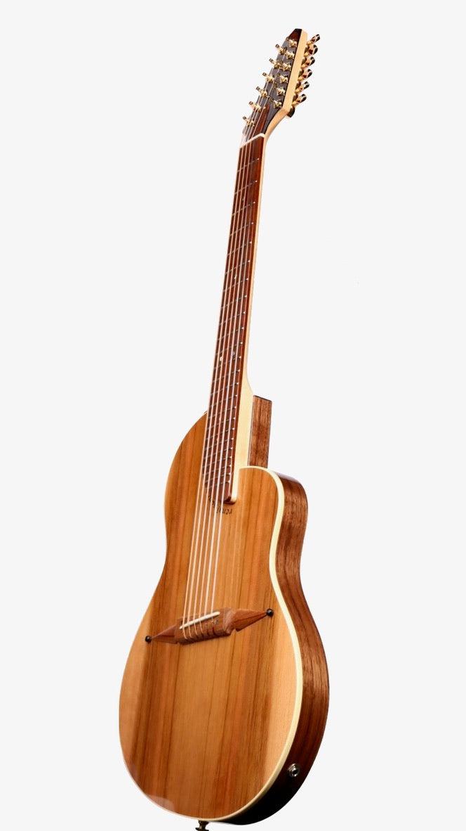 Rick Turner Renaissance RS12 Red Sinker Cedar / Walnut #5954 - Rick Turner Guitars - Heartbreaker Guitars