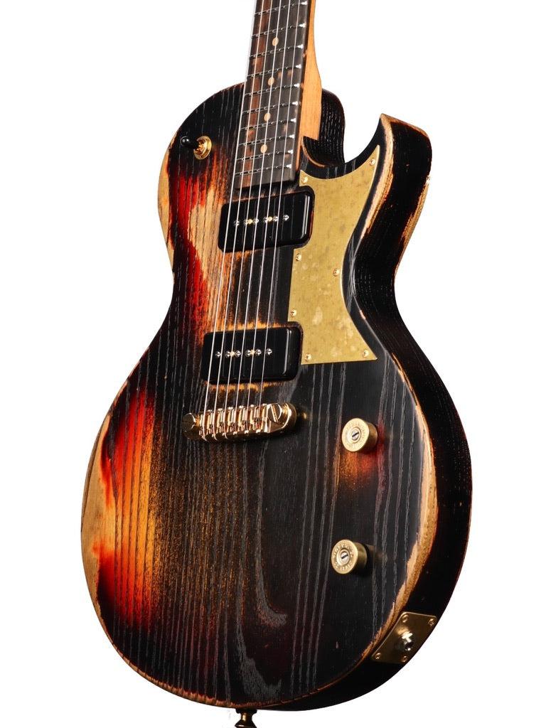 Paoletti Seicento 2P90 Relic Black NAMM 2024 Edition #234823 - Paoletti - Heartbreaker Guitars