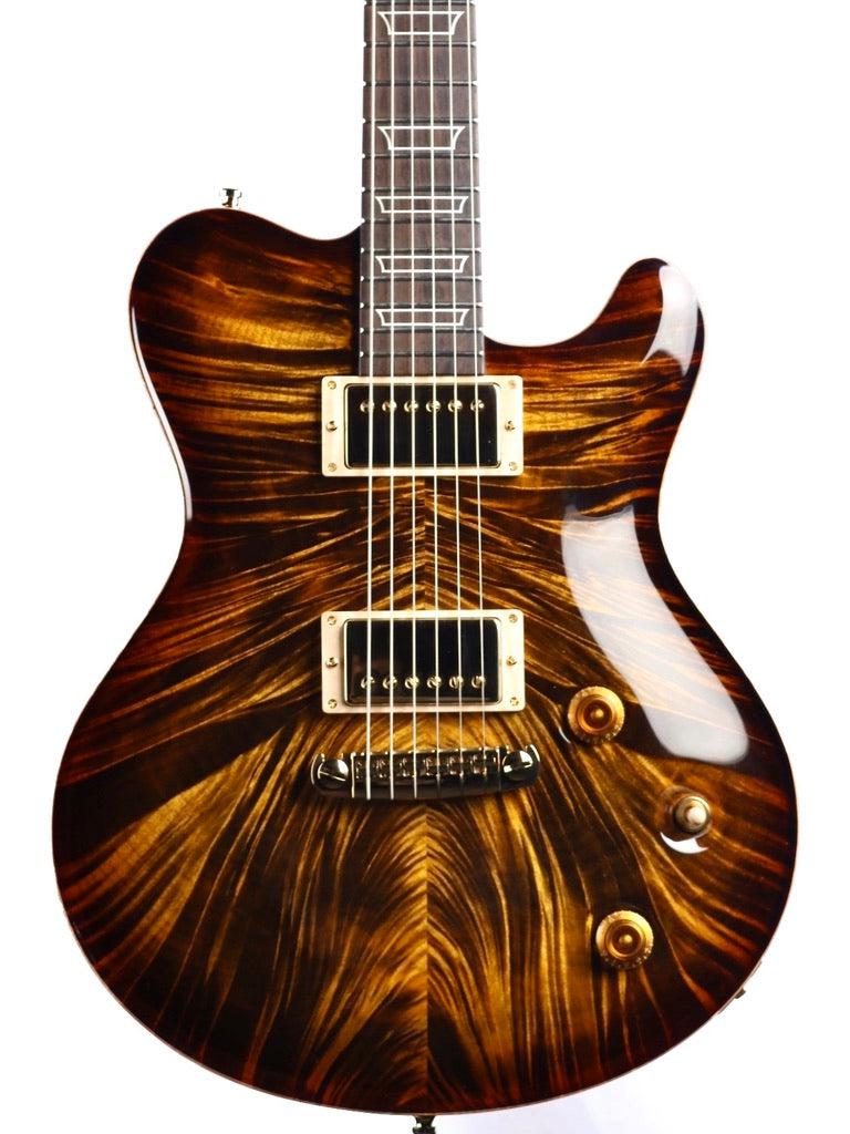 Nik Huber Dolphin II Tigereye Burst NAMM 2024 Edition #34528 - Nik Huber Guitars - Heartbreaker Guitars