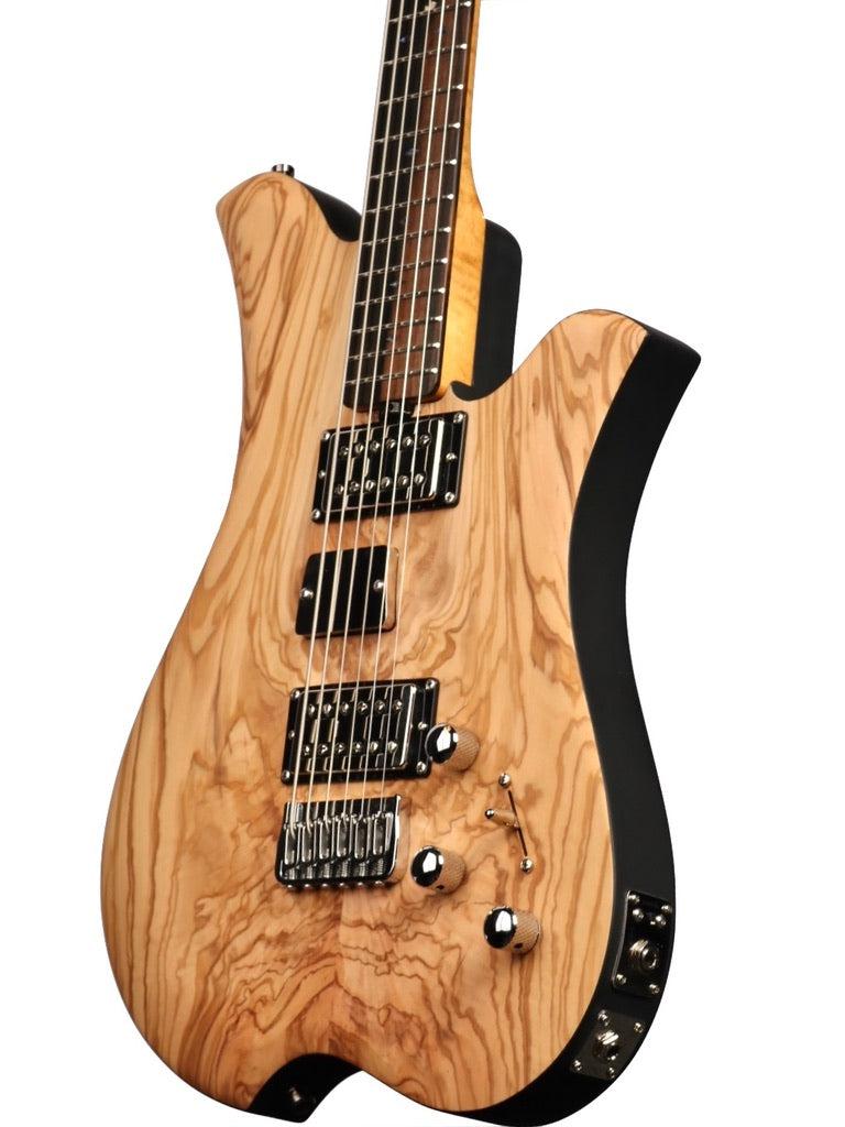 Bacci Leonardo Dual Output Olivo NAMM 2024 Edition #110BLF00066 - Bacci - Heartbreaker Guitars