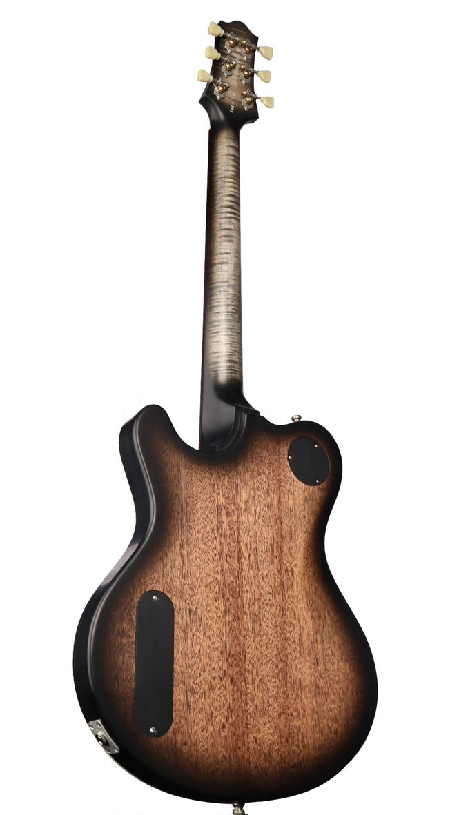 2024 Nik Huber Krautster III Charcoal Burst with Upgraded Maple Top #44883