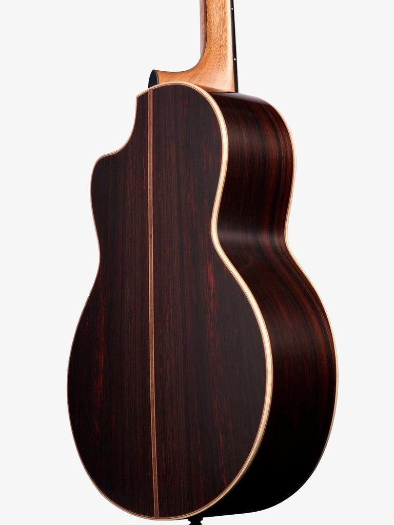 Lowden S50J Nylon Jazz Sinker Redwood / East Indian Rosewood Upgraded with GL Leaf Inlays and 38 Style Abalone Purfling #27709 - Lowden Guitars - Heartbreaker Guitars