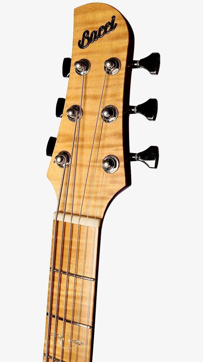 Bacci Leonardo Baritone Rose Gold Dual Output #110BLF00039 - Bacci - Heartbreaker Guitars