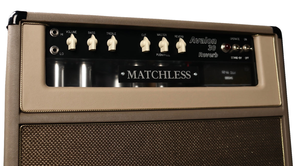 2025 Matchless Avalon 30w Reverb 1x12 Combo Cappuccino / Gold (Floor Model)