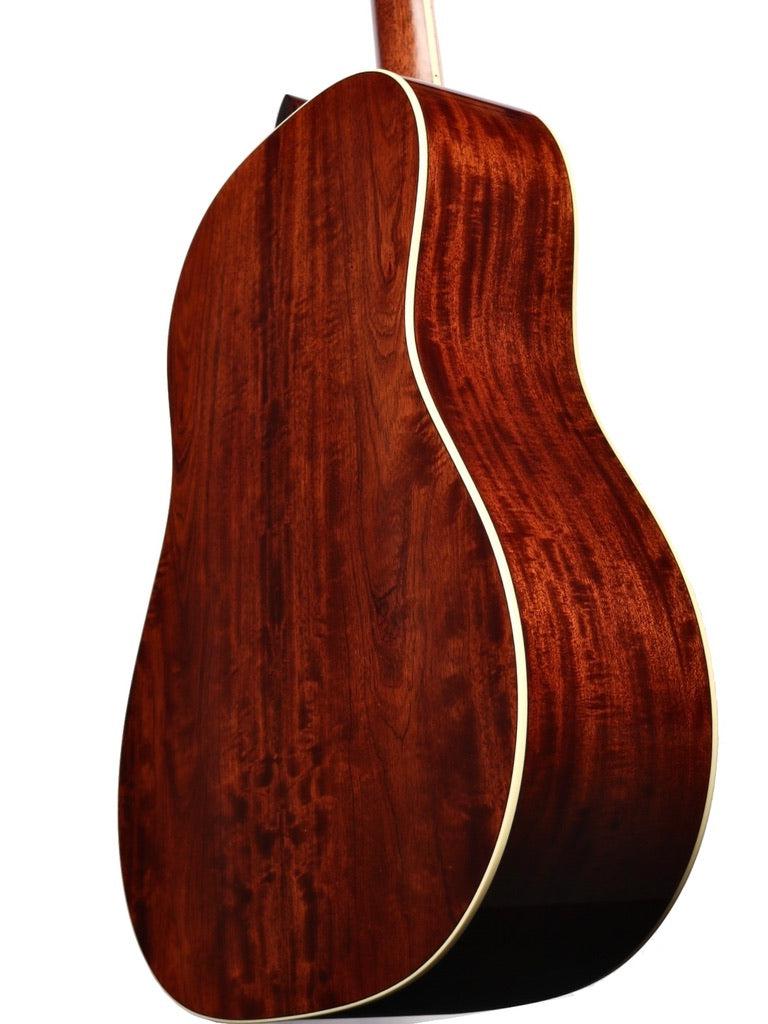 Bourgeois "The Standard" NAMM 2024 Edition Sloped Dreadnought Aged Tone Adirondack / Figured Sinker Mahogany #10315 - Bourgeois Guitars - Heartbreaker Guitars