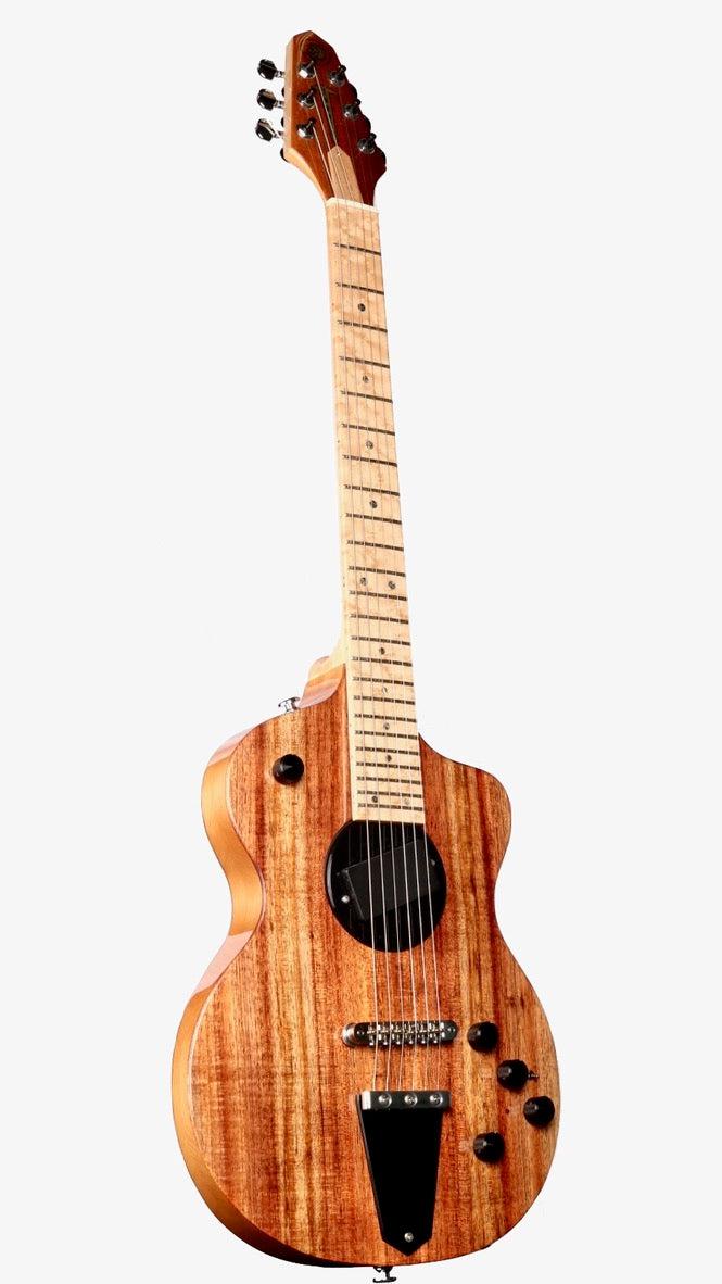 Rick Turner Model 1 Ltd. Edition Black Acacia "Heartbreaker Featherweight" #12 - Rick Turner Guitars - Heartbreaker Guitars