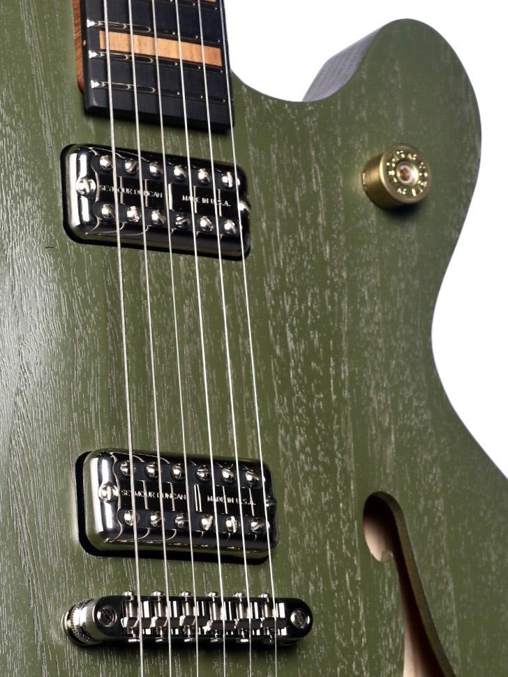 Paoletti 500 Lounge 2PSY Army Green #188922 - Paoletti - Heartbreaker Guitars