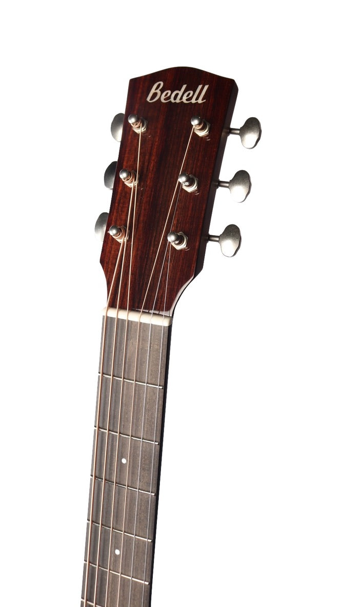 Bedell Coffee House Dreadnought Adirondack Spruce / East Indian Rosewood with K&K Pure Mini #324012