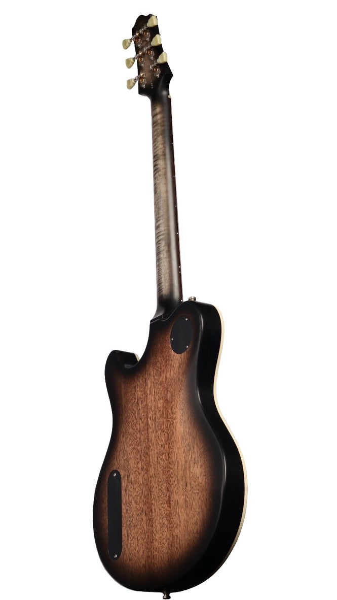 2024 Nik Huber Krautster III Charcoal Burst with Upgraded Maple Top #44883