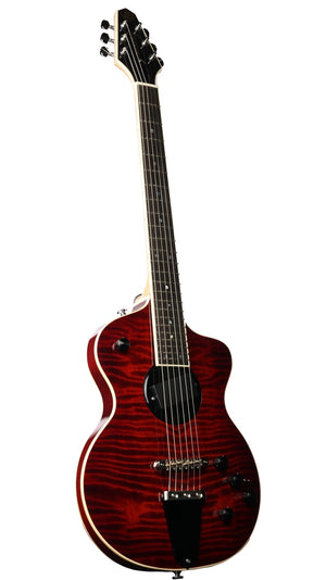 Rick Turner Model 1 Custom Flamed Redwood w/ Full Electronics Package #6039