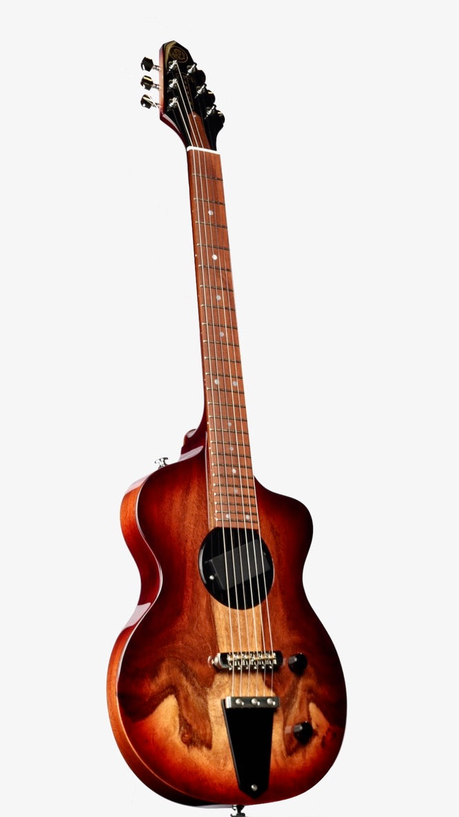 Rick Turner Model 1 Special w/ Hawaiian Raintree Top #6001