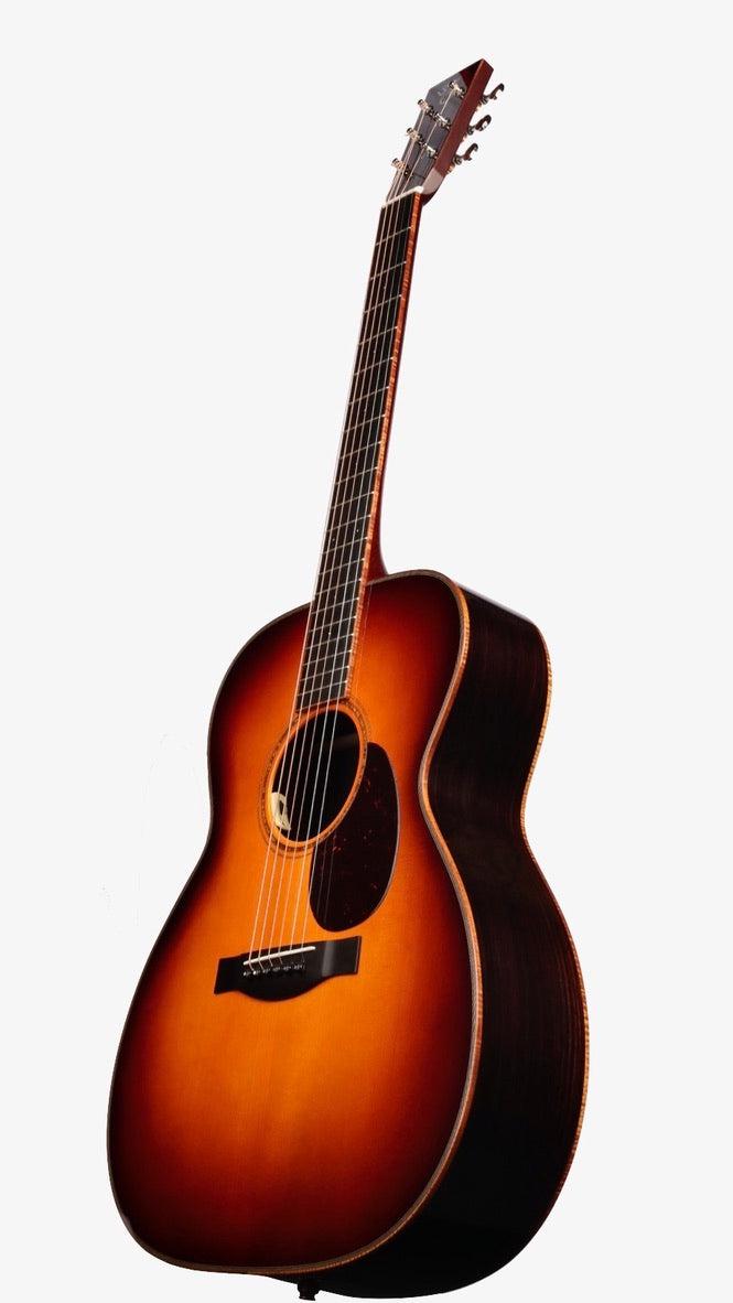 Santa Cruz OM Sunburst Adirondack / Indian Rosewood with Koa Appointments #418 - Santa Cruz Guitar Company - Heartbreaker Guitars