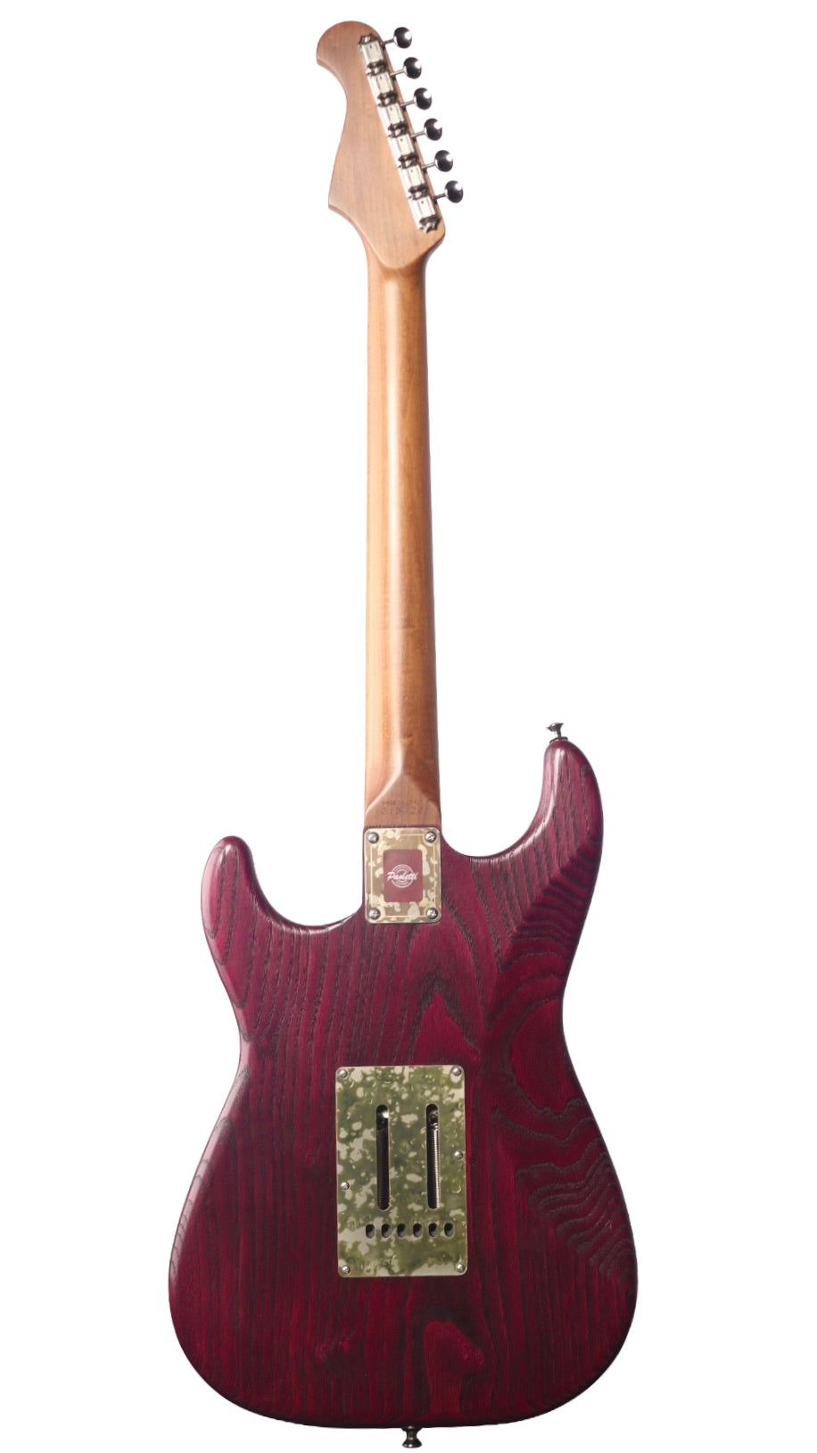 Paoletti Alfa Amaranth Chianti Wine HSS with Walnut Pickups #313426