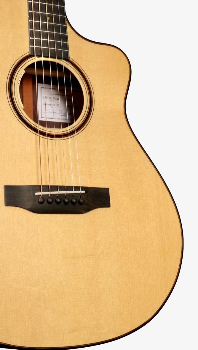 Bedell Limited Edition Orchestra Cutaway Adirondack / Figured East Indian Rosewood #123010 - Bedell Guitars - Heartbreaker Guitars