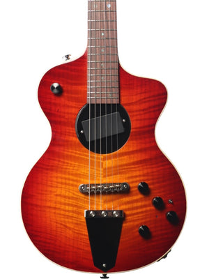 Rick Turner Model 1 Custom Cherry Burst Figured Maple Top w/ Full Electronics Package #6208