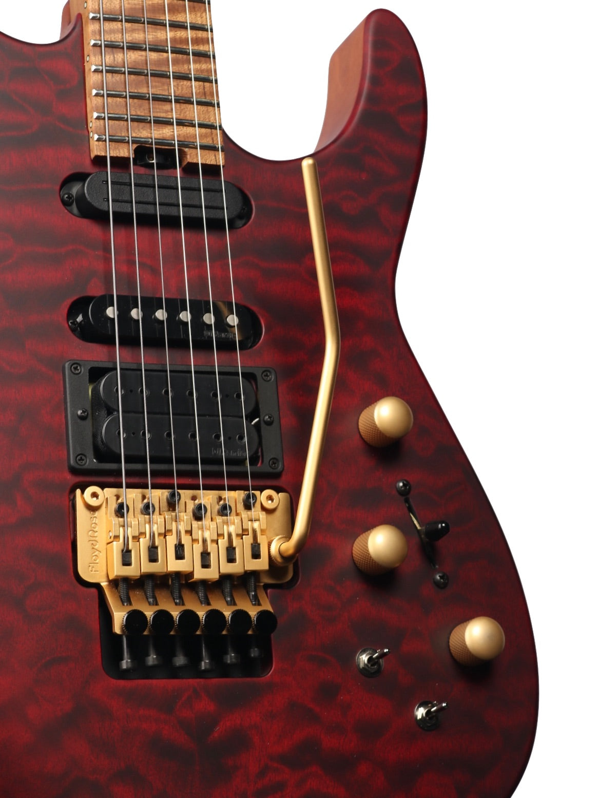 Jackson Custom Shop USA Signature Phil Collen PC1 Satin Transparent Red #13566 (Pre-Owned)