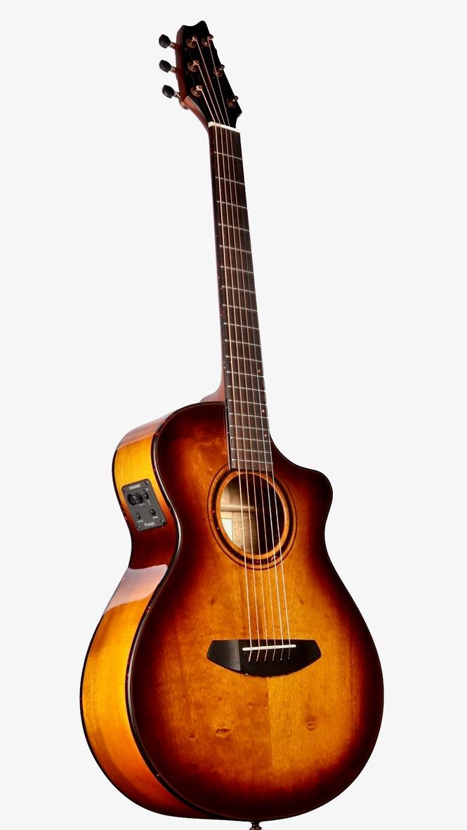 Breedlove Pursuit Exotic S Companion Tiger's Eye CE Myrtlewood / Myrtlewood #230302843 - Breedlove Guitars - Heartbreaker Guitars