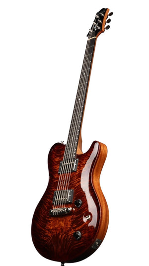 Nik Huber Burl Redwood Tigereye Burst #44978