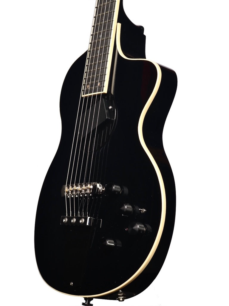 Rick Turner Model 1 Custom Black Gloss w/ Ivoroid Binding "The Stealth" #6000