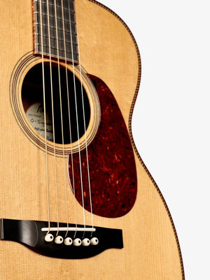 Bourgeois DB Signature Deluxe Single O Aged Tone Adirondack / Figured Indian Rosewood #9571 - Bourgeois Guitars - Heartbreaker Guitars