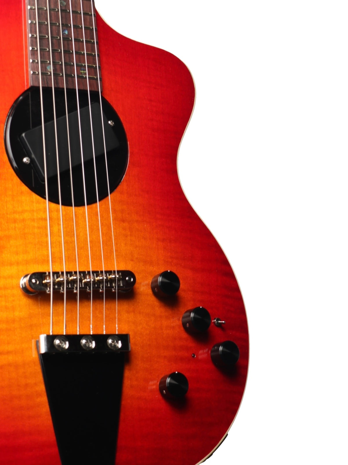 Rick Turner Model 1 Custom Cherry Burst Figured Maple Top #6020