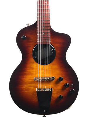 Rick Turner Model 1 Custom Tobacco Burst Maple Top Satin Finish w/ Full Electronics Package #6021