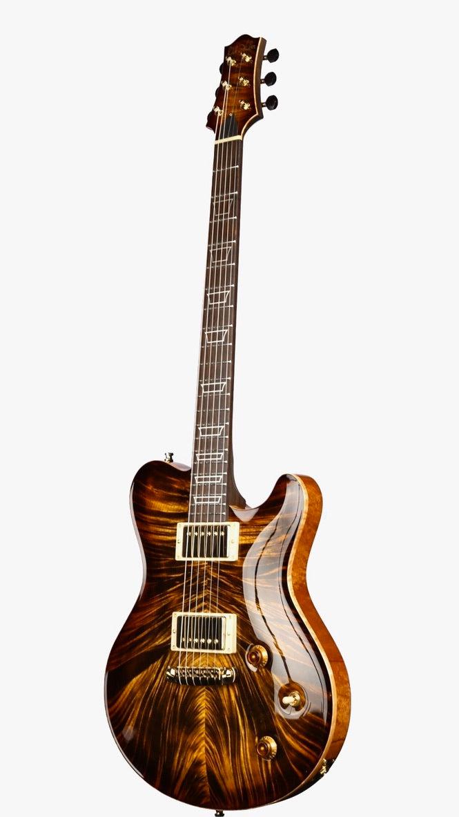 Nik Huber Dolphin II Tigereye Burst NAMM 2024 Edition #34528 - Nik Huber Guitars - Heartbreaker Guitars