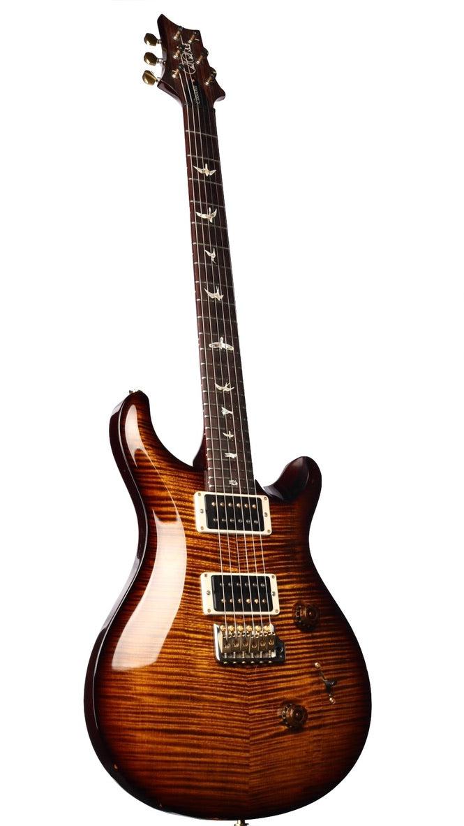 2020 PRS Custom 24 10 Top Black Gold Burst  (Pre-Owned) - Paul Reed Smith Guitars - Heartbreaker Guitars