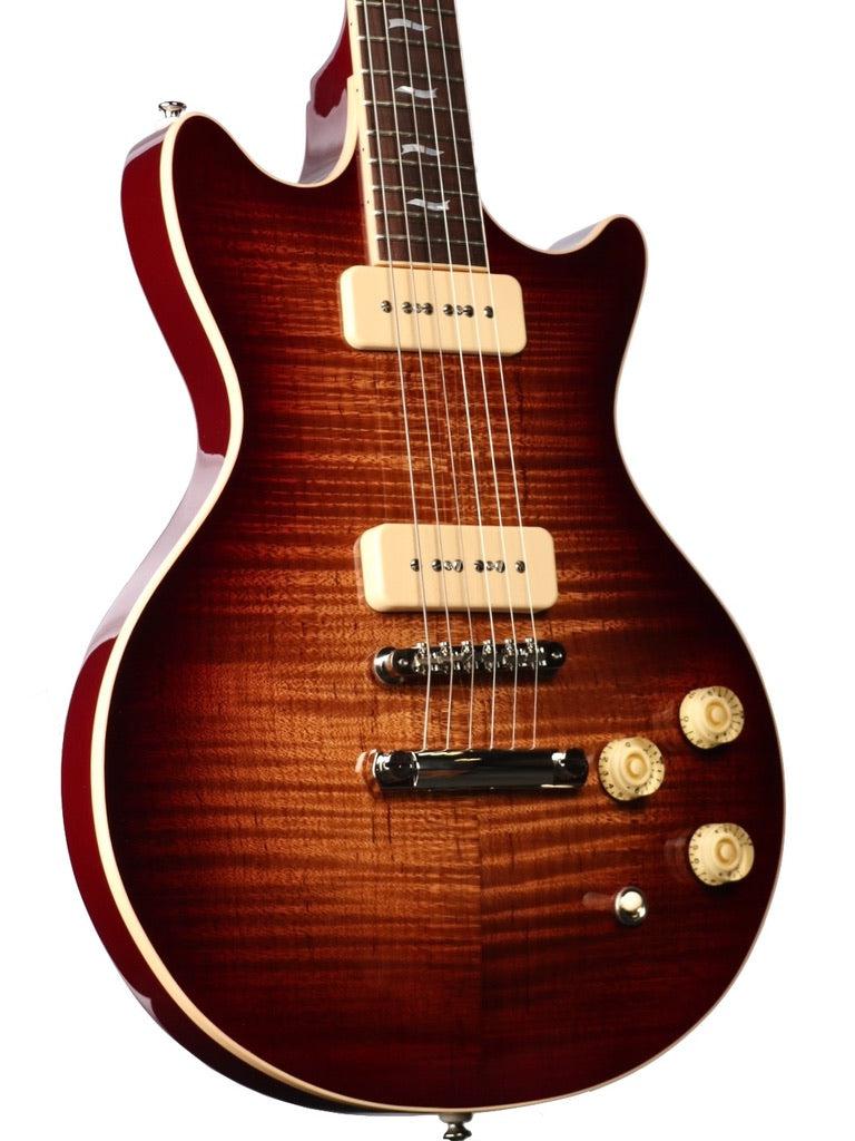 Huss and Dalton Meridian DC 2024 with Thermo-Cured Maple Top and Brazilian Rosewood Fretboard #E058 - Huss & Dalton Guitar Company - Heartbreaker Guitars