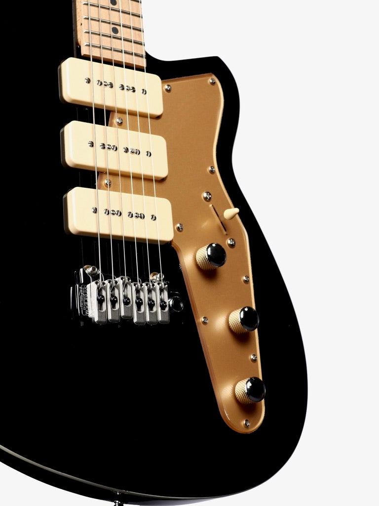 Reverend Jetstream 390 Midnight Black #57802 - Reverend Guitars - Heartbreaker Guitars