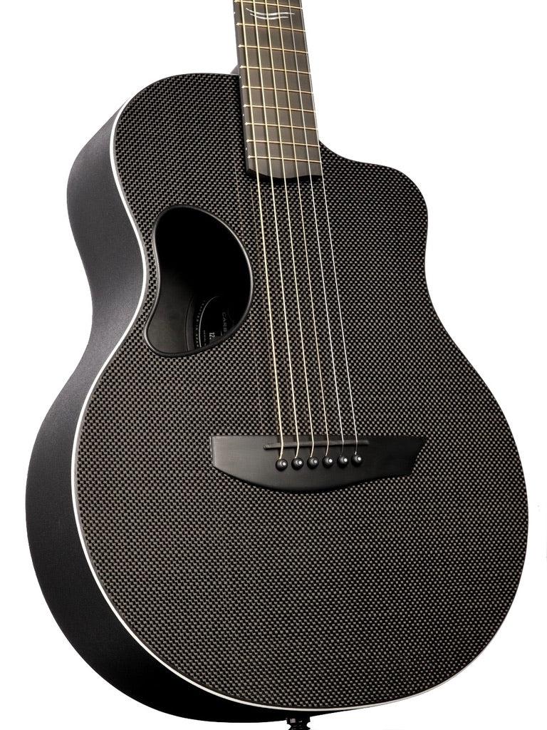 McPherson Carbon Fiber Touring White Original Pattern Blackout #12338 - McPherson Guitars - Heartbreaker Guitars