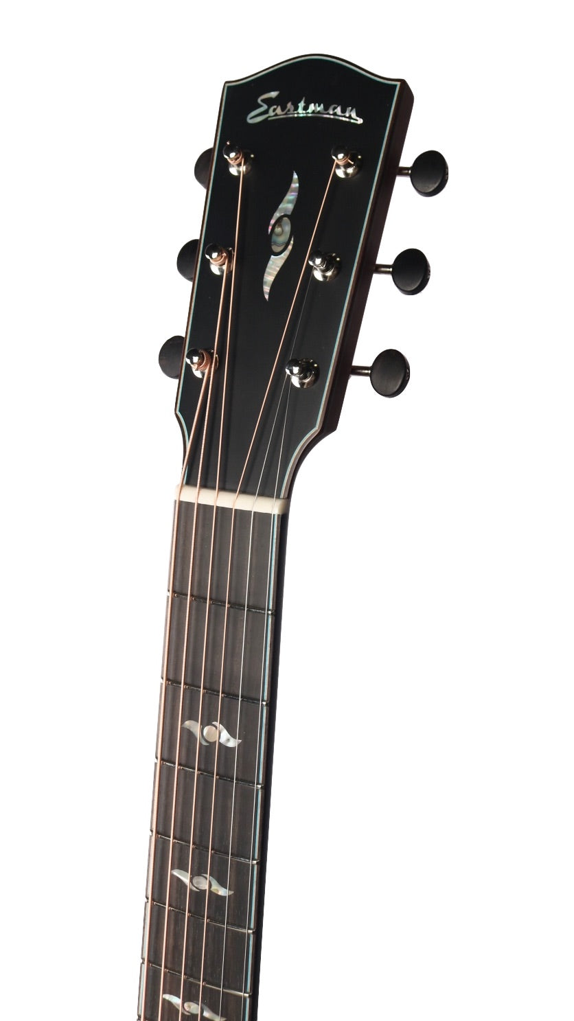 Eastman L-OOSS-QS European Spruce / Quilted Sapele #2522855