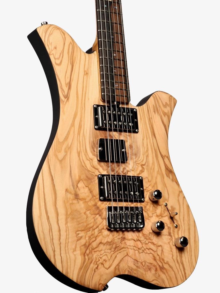 Bacci Leonardo Dual Output Olivo NAMM 2024 Edition #110BLF00066 - Bacci - Heartbreaker Guitars