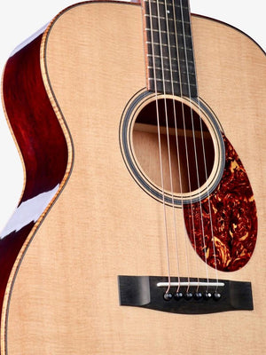 Huss and Dalton Traditional OM Custom Vintage Sitka Spruce / Honduran Mahogany with Upgraded Koa Appointments #6093 - Huss & Dalton Guitar Company - Heartbreaker Guitars