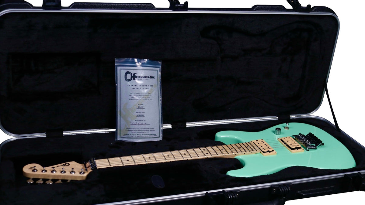 2024 Charvel Custom Shop "Red Dave" Master Built San Dimas Surf Green (Pre-Owned - Mint) #RD0154