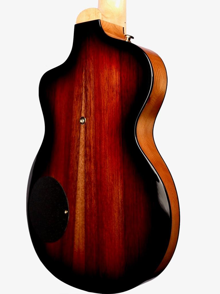 Rick Turner Model 1 Ltd. Edition Black Acacia Burst "Heartbreaker Featherweight" #13 - Rick Turner Guitars - Heartbreaker Guitars