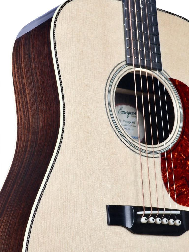 Bourgeois HS Vintage Dreadnought Adirondack / Indian Rosewood #10116 - Bourgeois Guitars - Heartbreaker Guitars