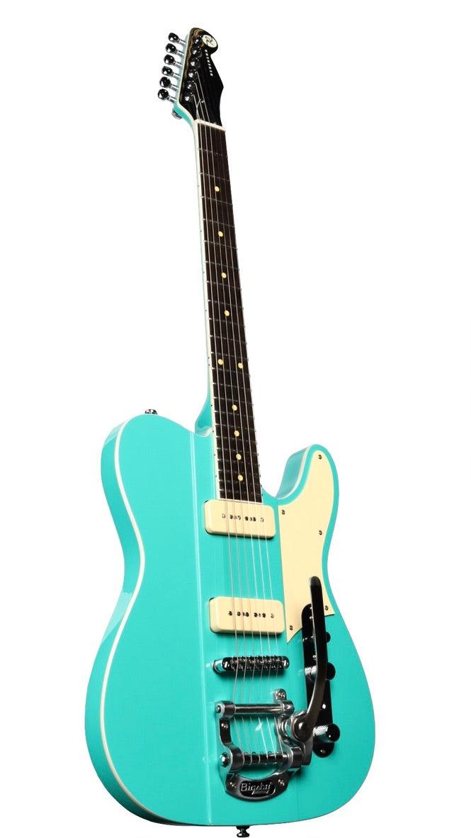Reverend Greg Koch Gristle 90 Tosa Turquoise #56619 - Reverend Guitars - Heartbreaker Guitars