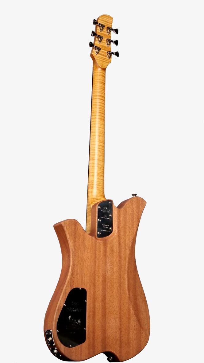 Bacci Leonardo Dual Output Semi-Hollow Noce Bacci NAMM 2024 Edition #110BLF00065 - Bacci - Heartbreaker Guitars