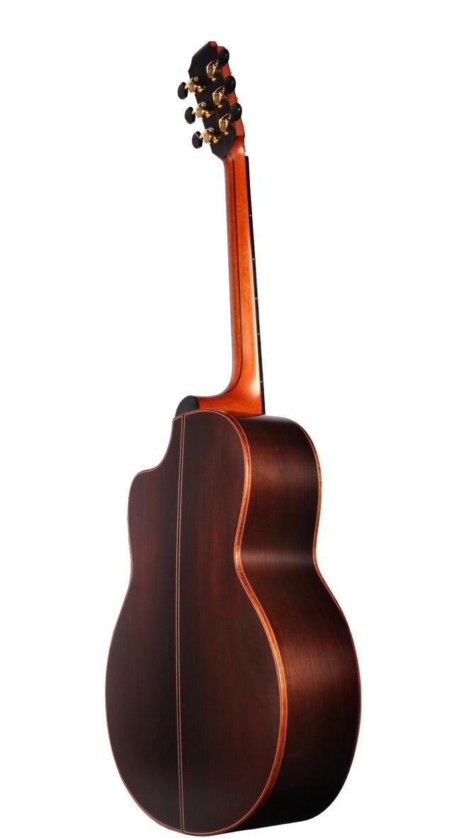 Lowden F50c Adirondack Spruce / Brazilian Rosewood with #2 Inlay Package #23417 (Pre-Owned) - Lowden Guitars - Heartbreaker Guitars