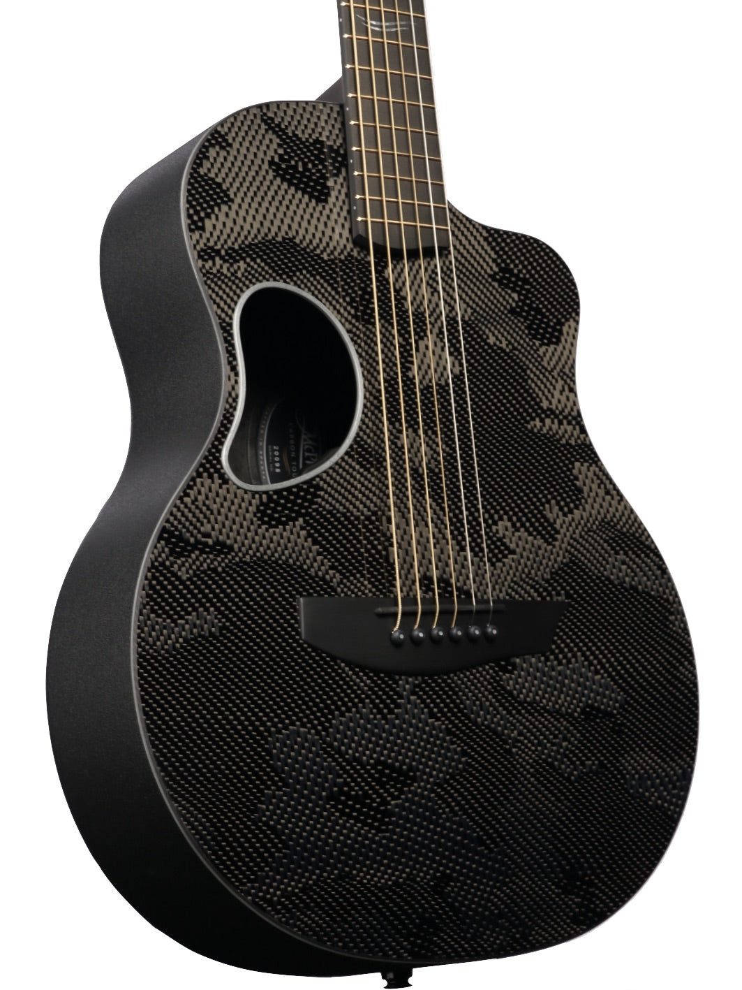 McPherson Carbon Fiber Touring Silver Camo Blackout Edition #20098