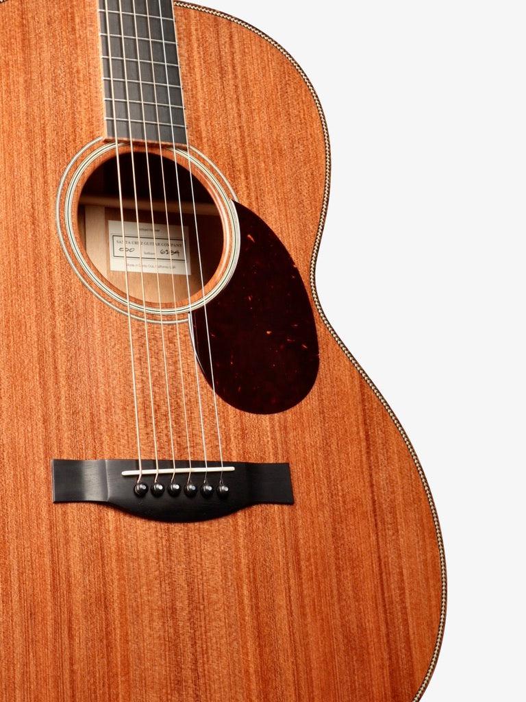 Santa Cruz OOO Fort Ross Chapel Redwood / Upgraded Quilted Mahogany #6184 - Santa Cruz Guitar Company - Heartbreaker Guitars