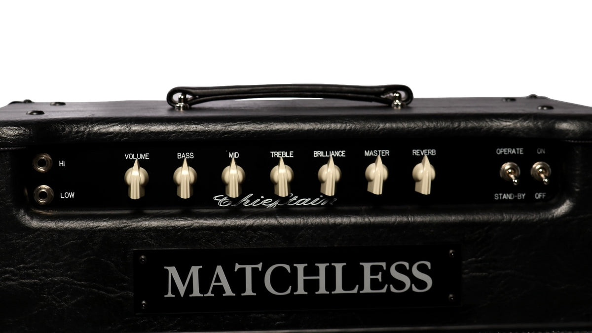 2025 Matchless Chieftain Reverb 1x12 Combo Black / Silver #J22121