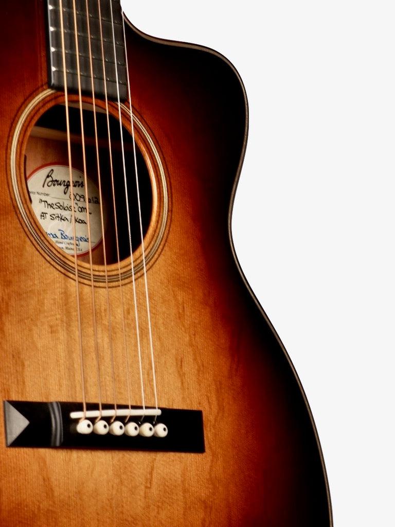 Bourgeois Guitars OMC Soloist Bearclaw Spruce / Master Grade Koa #9612 - Bourgeois Guitars - Heartbreaker Guitars